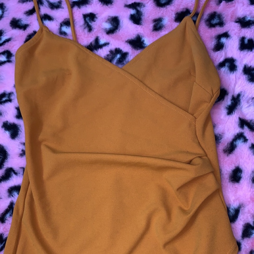 Yellow cocktail Dress